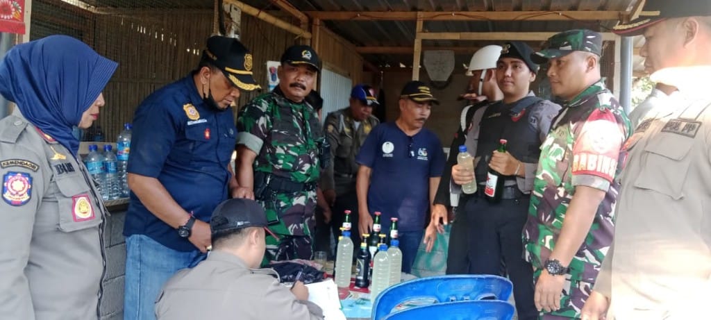 TNI-Polri dan Pemda Lombok Barat Tertibkan Hiburan Malam Ilegal