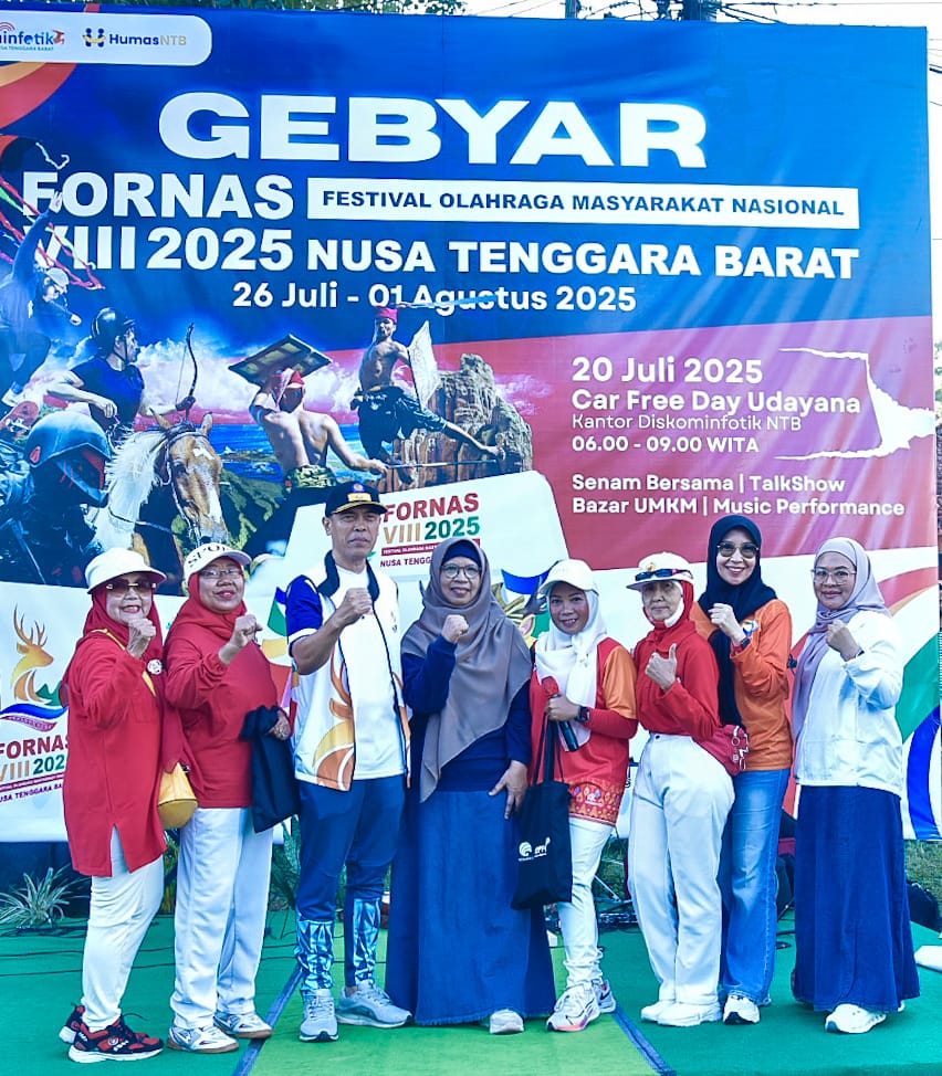 Diskominfotik NTB Gelar Gebyar Fornas VIII, Bertekat Gaungkan Informasi untuk NTB Makmur Mendunia
