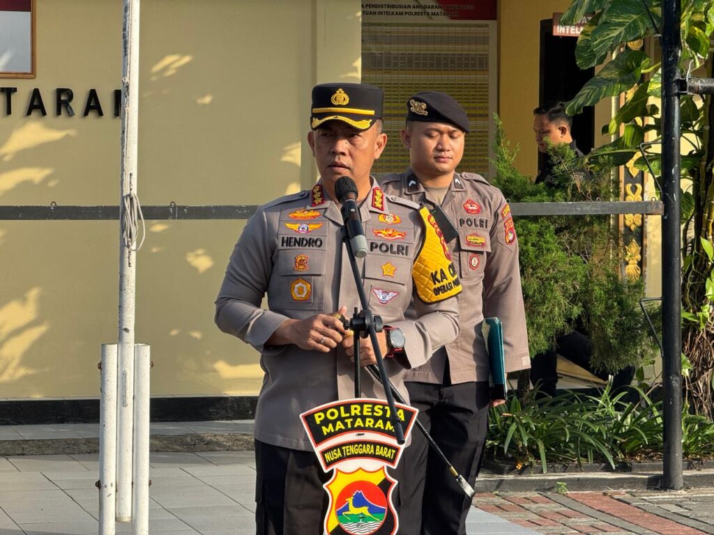 Banjir Mataram Surut, Kapolresta Tegaskan: Disiplin Polisi Harga Mati!