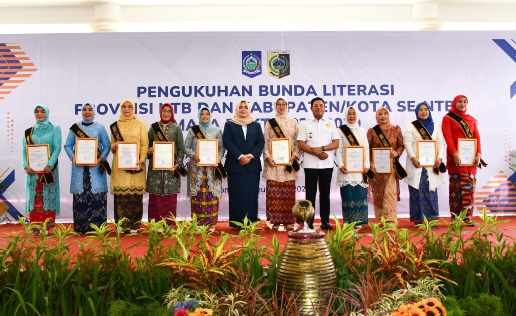 Bupati Lombok Timur Turut Hadir, Usung Misi “NTB Makmur Mendunia” Lewat Budaya Baca