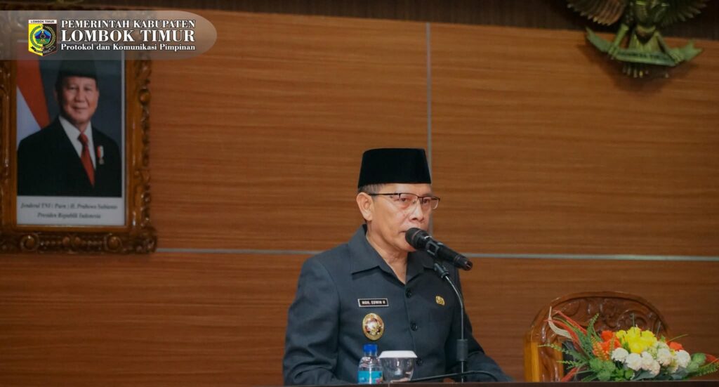 Lombok Timur Seriusi Pembangunan Jangka Panjang: Raperda Proyek Multi-Tahun Diserahkan ke Dewan