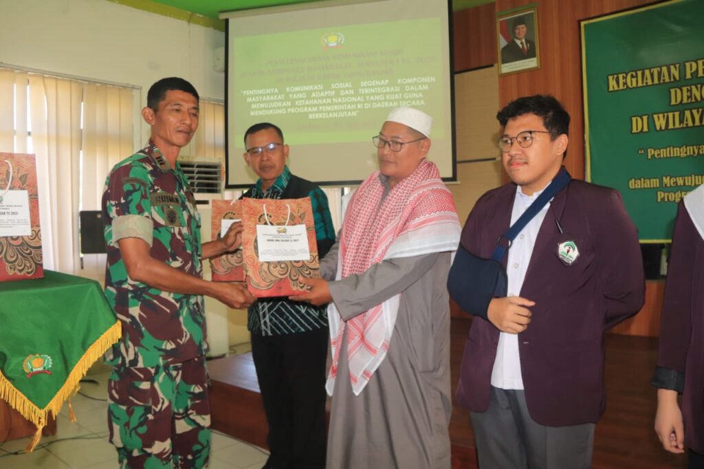 Kodim 1006/Banjar Gelar Komsos Bersama Komponen Masyarakat, Perkuat Kemitraan Dalam Mendukung Tugas TNI