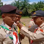 Kodim 1015/Sampit Gelar Upacara Penutupan Perkemahan Sabtu-Minggu (Persami) Saka Wira Kartika TA. 2025